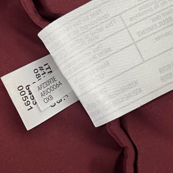 Andrew Marc Red Puffer Jacket with Hood and Quilted Design - Picture 10 of 11